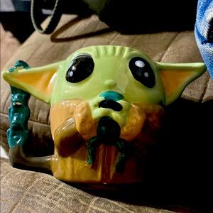 Green and Brown Character Mug